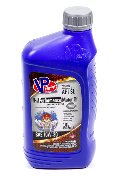 Vp Racing Vp 10W30 Hi-Performance Racing 1 Qt - 32Oz 2955