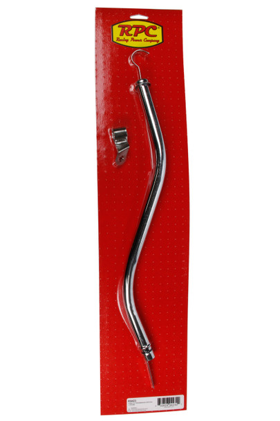Racing Power Co-Packaged Ford C-4 Transmission Dipstick -Chrome R9423