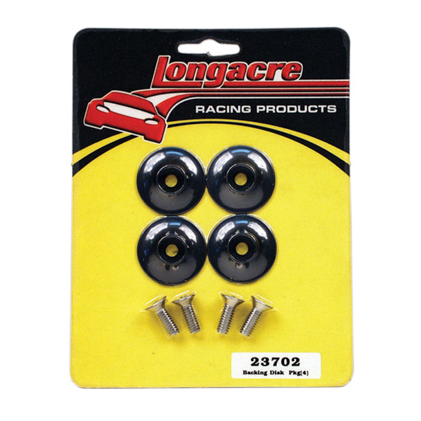 Longacre Backing Disc 4Pk Spoiler Brace 52-23702 Longacre Backing Disc 4Pk Spoiler Brace 52-23702