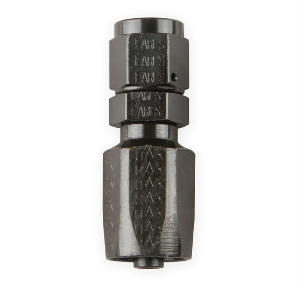 Earls 6An Power Steering Hose End - Steel - Black 150106Erl