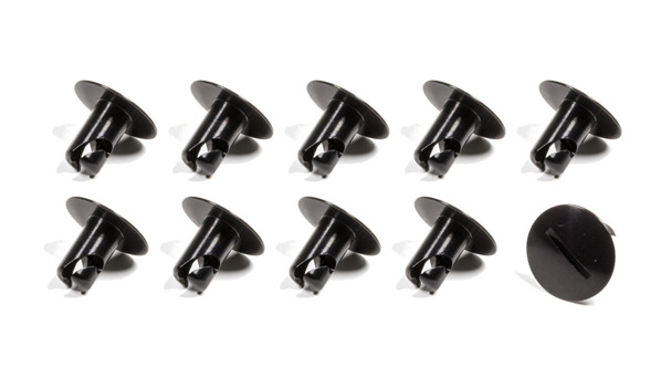 Triple X Race Components Large Head Button .500 Long Black Alum 10 Pack Ch-4405-10Blk