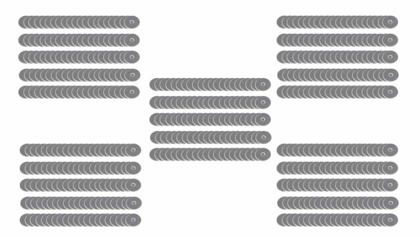 Fivestar Alum Back Up Washer 3/16In 818-500Al