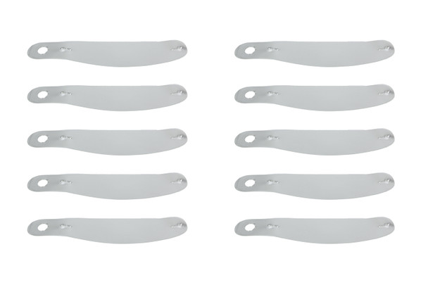 Ultra Shield Tearoffs 11.5In Straight Hjc 01217