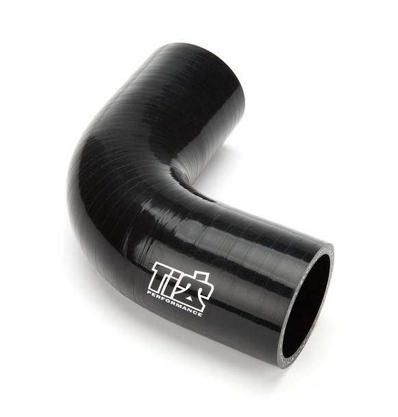 Ti22 Performance 90 Degree Bend 1-3/4In Silicon Hose Black Tip5167