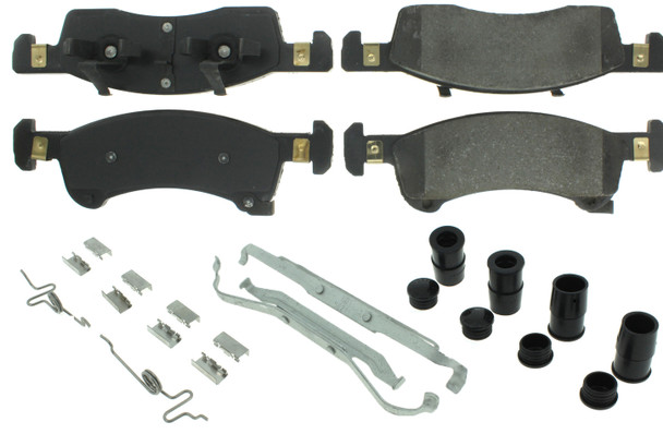Centric Brake Parts Premium Semi-Metallic Br Ake Pads With Shims And 300.0934
