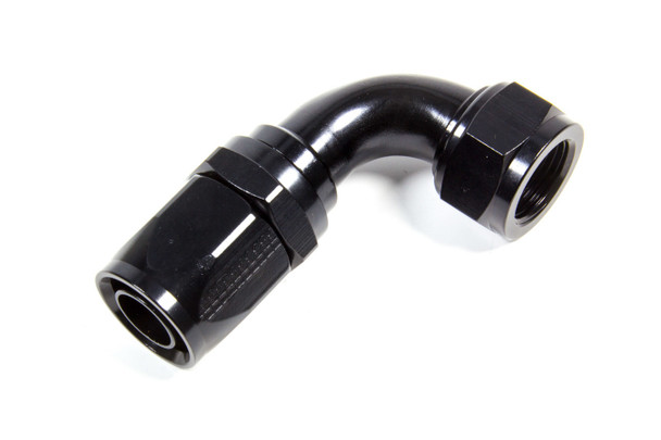 Fragola Hose Fitting #12 90 Deg. To #16 Hose Black 229013-Bl