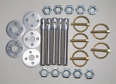 Fivestar Hood Pin Kit 1/2In Alum  803