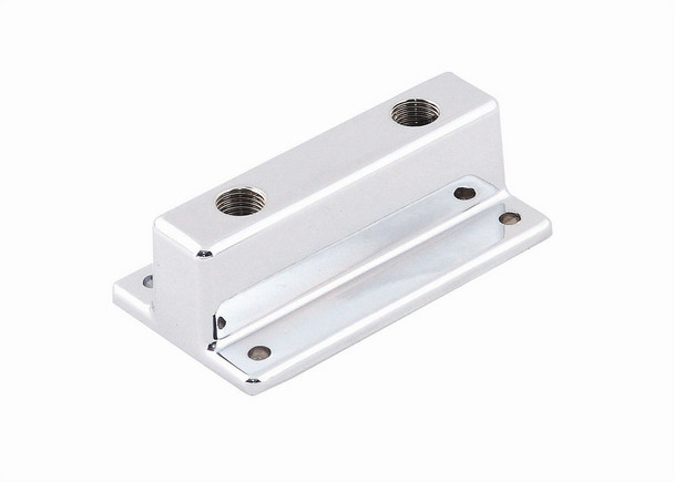 Mr. Gasket 2-Hole Fuel Log Block  6150Mrg