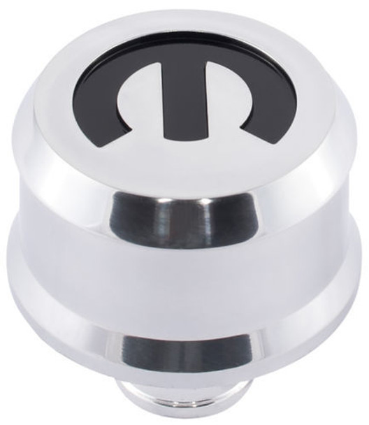 Proform Mopar Emblem Slant Edge Breather Cap Mopar Pol. 440-441