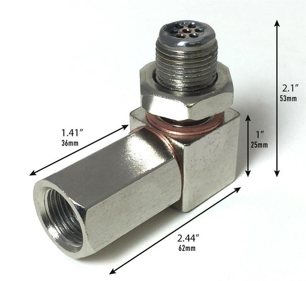 Prosport Gauges Sensor Extension O2 Mini Catalytic Converter Pso2Cel-90