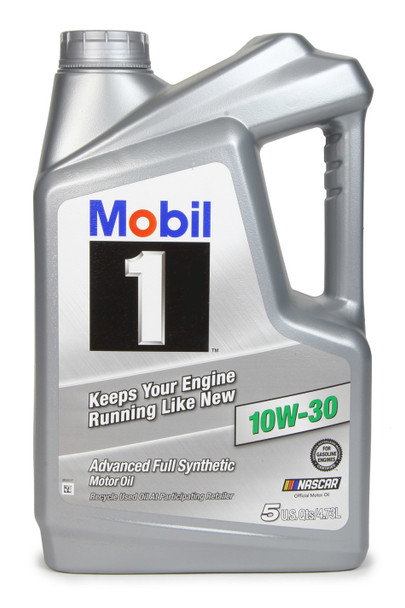 Mobil 1 10W30 Synthetic Oil 5Qt. Bottle Mob122326-1