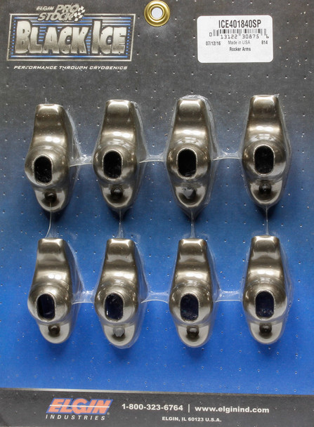 Elgin Sbc Rocker Arms (8Pk) 1.6 Ratio 7/16 Stud Ice401840Sp