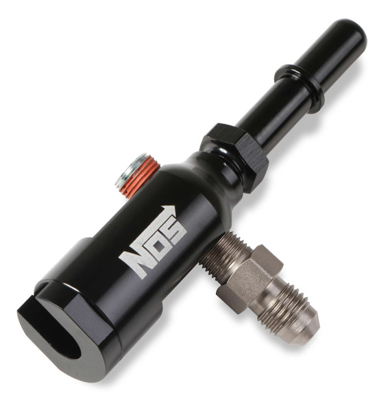 Nitrous Oxide Systems Billet Fuel Line Adapter Fits 3/8 Tube 17002Nos