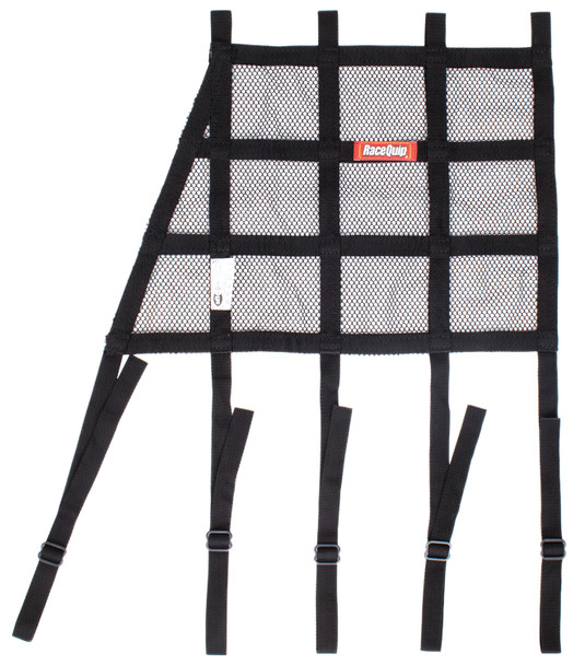 Racequip Window Net Mesh Angled Black Sfi 823003Rqp
