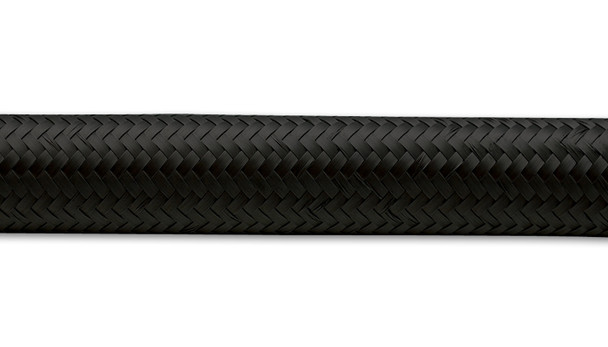 Vibrant Performance 10Ft Roll -10 Black Nylo N Braided Flex Hose 11970