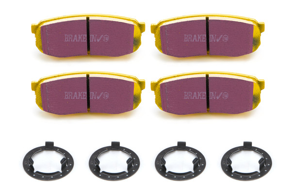 Ebc Brakes Usa Inc Brake Pads Yellowstuff Rear Toyota Land Crusier Dp41816R