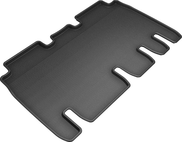 3D Maxpider Tesla Model X 16-   Kagu Rear Floorliner Black L1Tl01121509