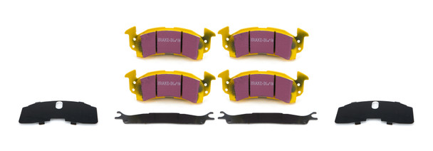 Ebc Brakes Usa Inc Brake Pads Yellowstuff Gm D52 Dp41145R