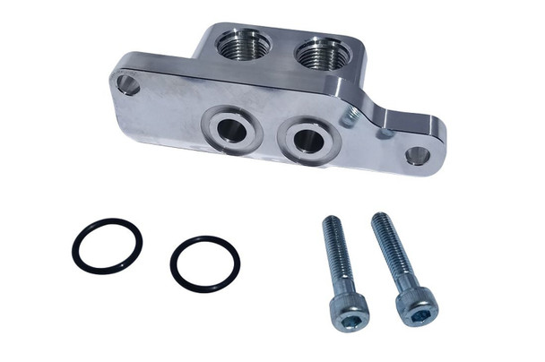 Moroso Oil Filter Adapter Gm Ls 90-Degree 23707