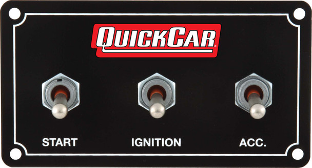 Quickcar Racing Products Extreme Ing Panel For Dual Harness 50-711