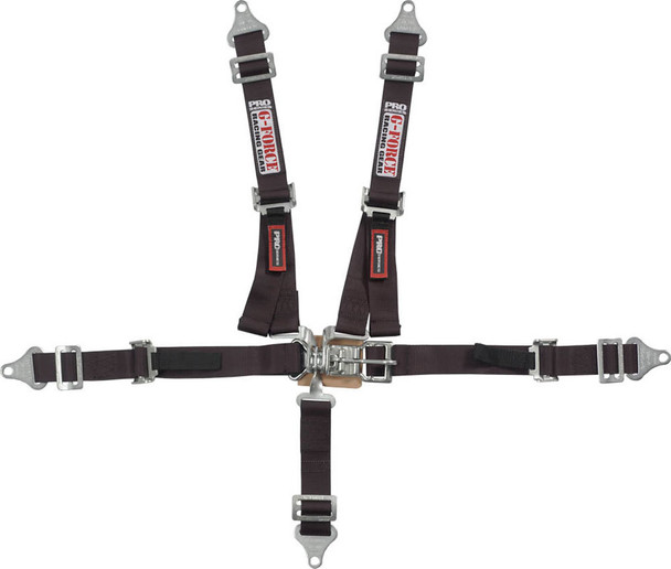 G-Force Jr Racer L&L Harness Bk  6460Bk