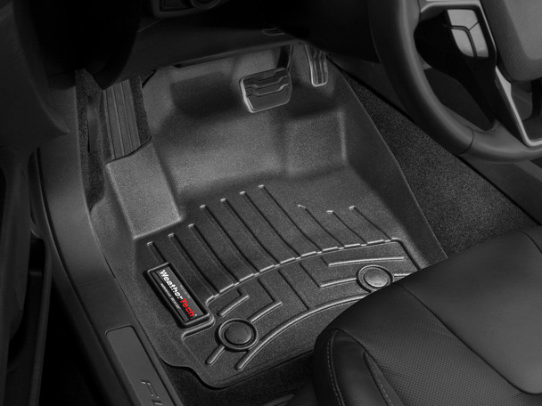 Weathertech 13-   Ford Fusion Front Floor Liners Black 444831