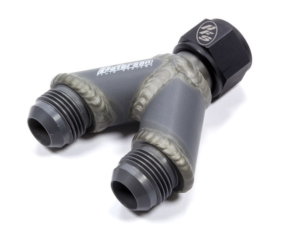 Peterson Fluid Y-Manifold -12An Female Swivel To 12An Male 10-1712