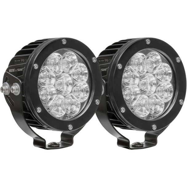 Westin Axis Led Auxiliary Light Round Spot Pattern Pair 09-12007A-Pr