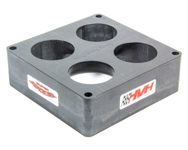 High Velocity Heads 2In Super Sucker Carb. Spacer Nylon - 4500 Ss4500-2N