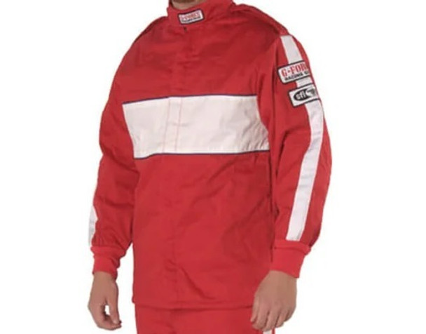 G-Force Gf505 Jacket Only Large Red 4385Lrgrd
