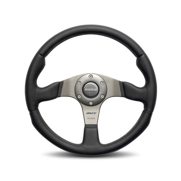 Momo Automotive Accessories Race 350 Steering Wheel Leather / Airleather Rce35Bk1B