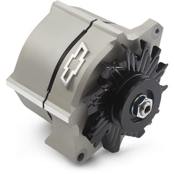 Proform Alternator Raised Bowtie Emblem Cast Gray Crinkle 141-149