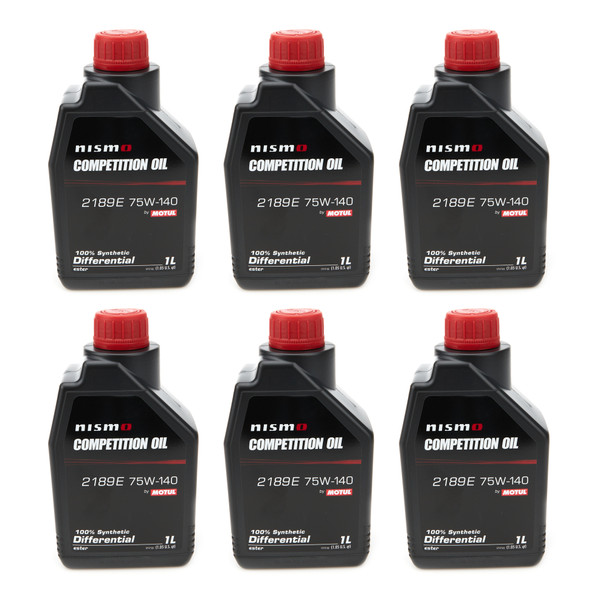 Motul Usa Nismo Competition Oil 75W140 Case 6 X 1 Liter 110535