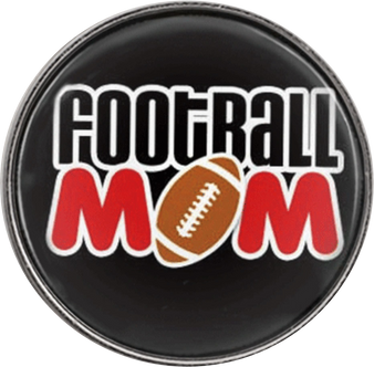 Football Mom - Glass