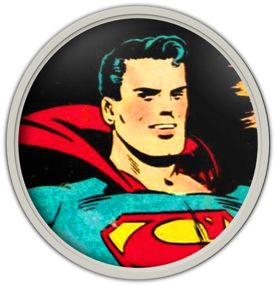 Vintage Superman - Glass 