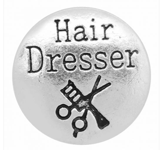 Hair Dresser - Silver Tone