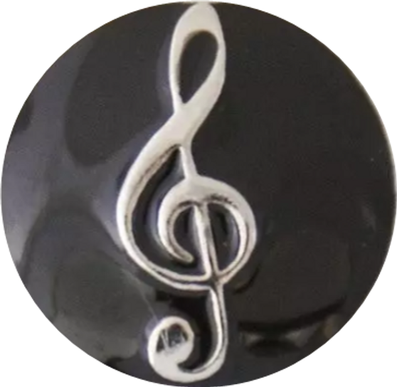 Treble Clef - Metal