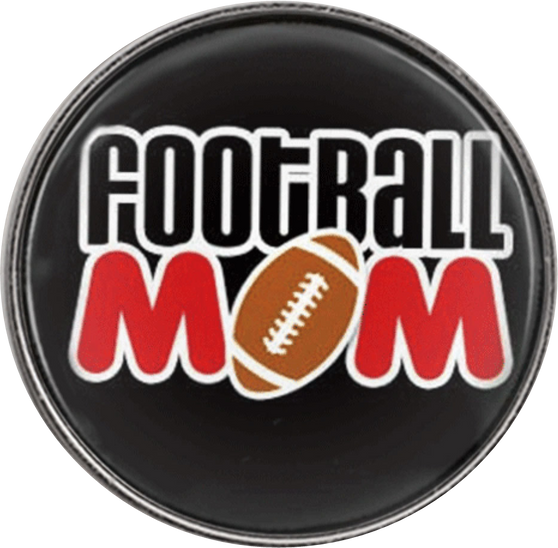 Football Mom - Glass