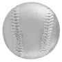 Metal Baseball - Silver Tone