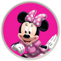 Miney Mouse  - Glass