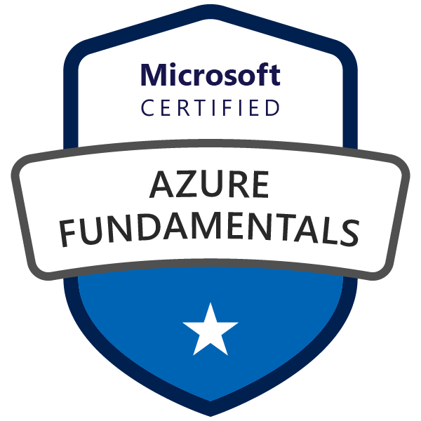 Microsoft Certified Azure Fundamentals  (Self-Pace)