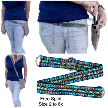 Elastic Belt/Strap - Free Spirit (5 to choose from)