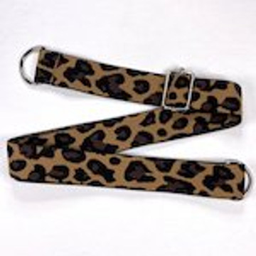 Elastic  Belt/Strap - Leopard (5 to choose from)