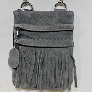 EMF/RFID GL Vertical Gypsy Suede Gray