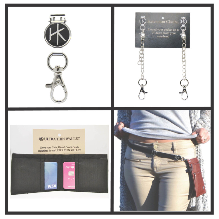Cider◆ハイライズ ギンガム ポケット ショーツ【送料込み】 Bundle_Klip_Ext_Wallet_Belt__7