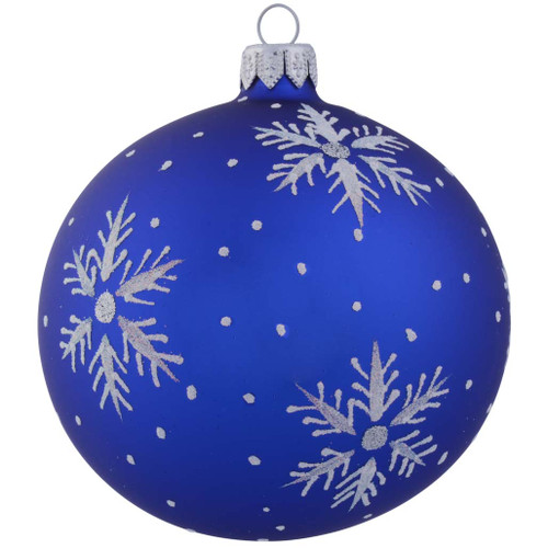 Blue Snowflake - 100mm