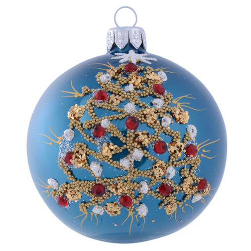 Indigo Jewel Christmas Tree - 80mm