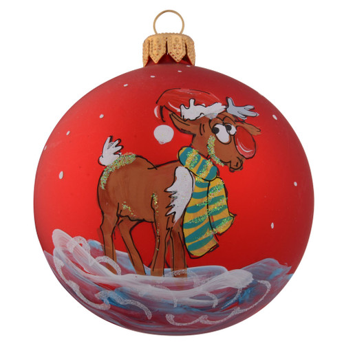 Red Reindeer - 80mm