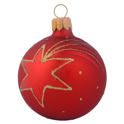 Red Shooting Star - 60mm