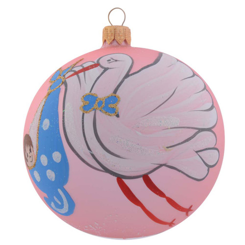 Baby Pink Stork - 100mm